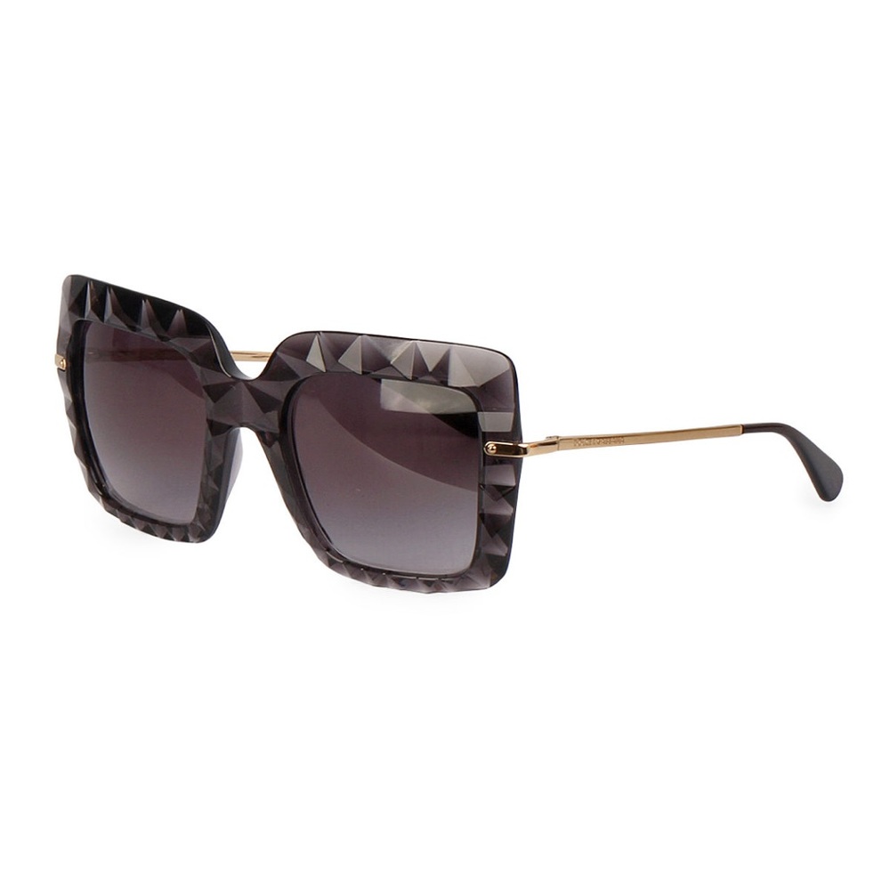 Dolce & Gabbana Black and Gold Sunglasses